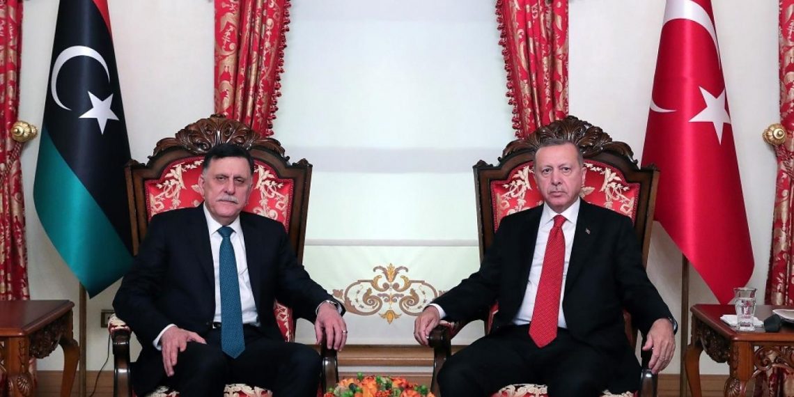 بمناسبة مراسم افتتاح “أيا صوفيا”.. السراج يلتقي أردوغان بأنقرة..