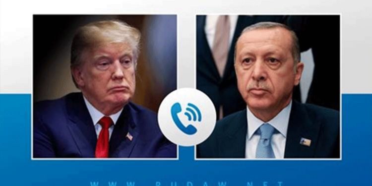 أردوغان يهاتف ترامب بشأن ليبيا