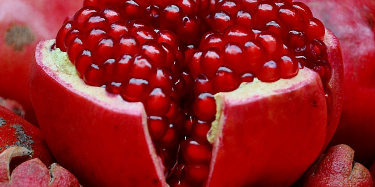 فوائد الرمان على الريق