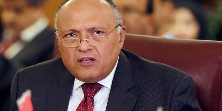 وزير خارجية مصر يبحث مع نظيريه الفرنسي والألماني ملف ليبيا