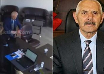 عمدة بلدية يمزق صورة أردوغان!