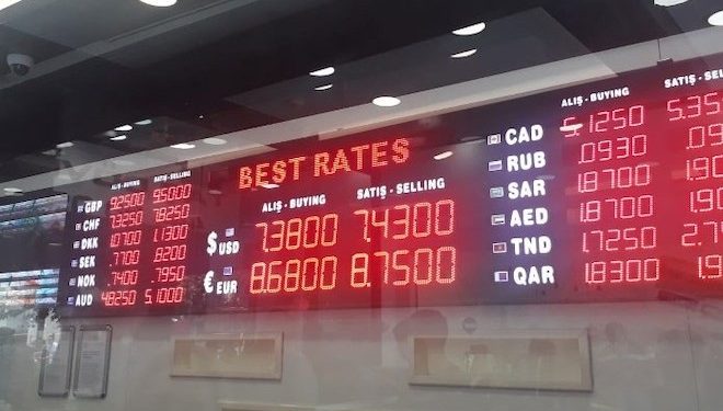 تركيا.. الدولار يسجل 7.43 ليرة بالسوق السوداء
