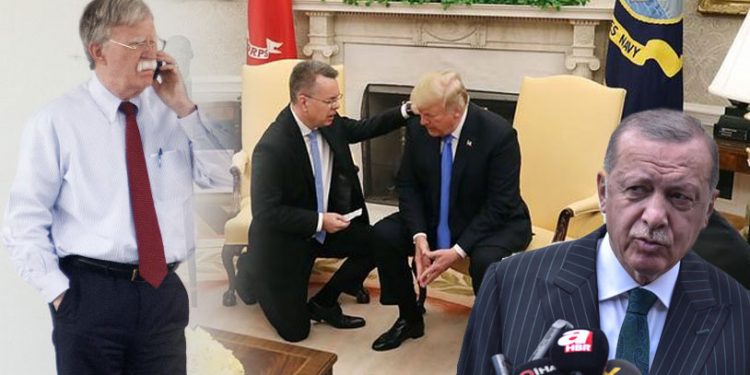 بولتن يكشف تفاصيل إفراج تركيا عن الراهب الأمريكي برونسون