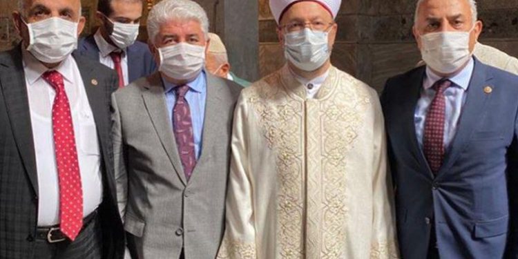 كورونا يصيب 3 نواب من حزب أردوغان حضروا افتتاح آيا صوفيا