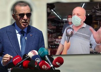مواطن يرد على أردوغان: الاقتصاد يحلق ولكن رأسه للأسفل