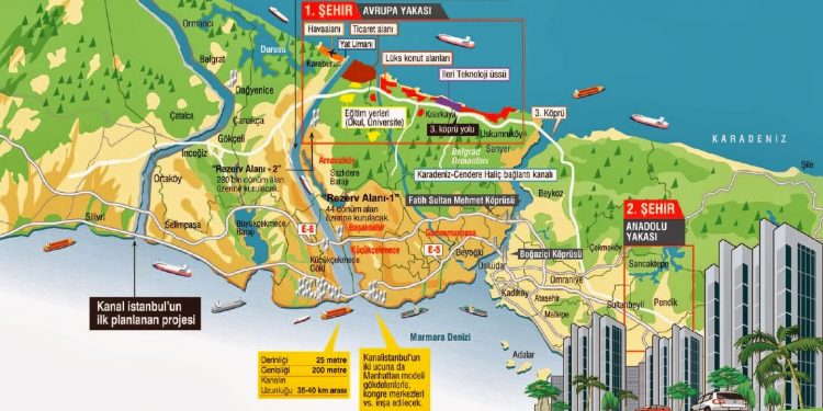 64 بالمئة من سكان إسطنبول يرفضون مشروع القناة الجديدة