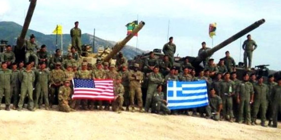 اختتام مناورات عسكرية أمريكية يونانية على حدود تركيا