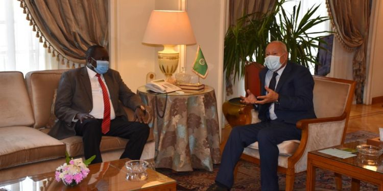 أبو الغيط يستقبل وزير الري لجنوب السودان