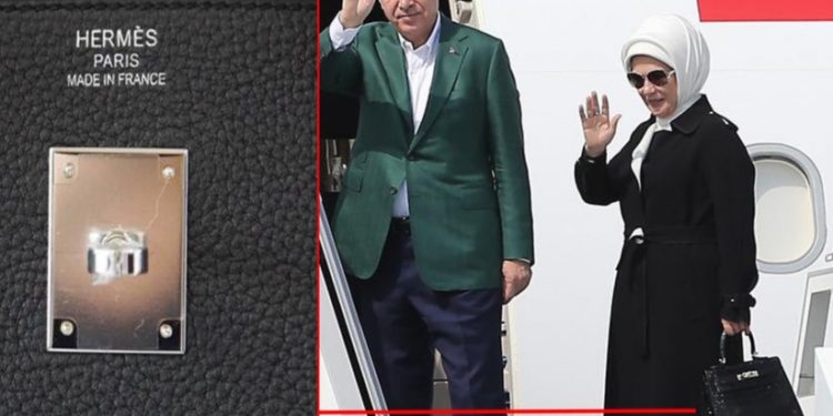 هل تتخلى قرينة أردوغان عن حقيبتها الفرنسية استجابة لحملة المقاطعة؟