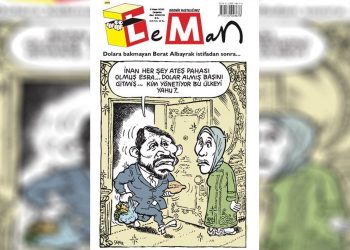 مجلة ساخرة تختار استقالة ألبيراق غلافًا لأحدث أعدادها