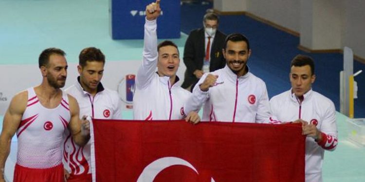 تركيا تحصد الفضية ببطولة أوروبا للرجال في الجمباز