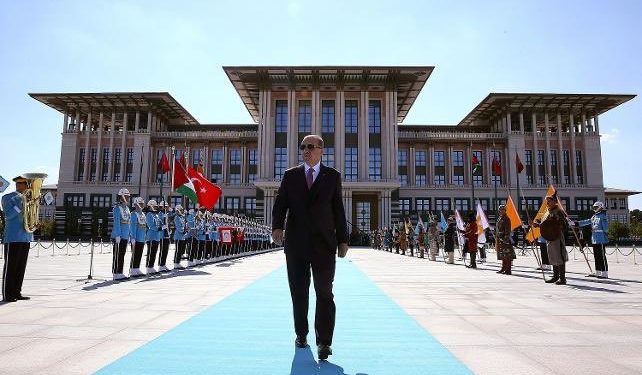 النفقات السرية لأردوغان تحطم رقماً قياسيًا في نوفمبر