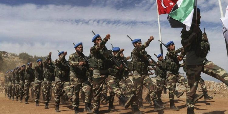 المرتزقة السوريون الموالون لتركيا في ليبيا يحتجون على تأخر رواتبهم