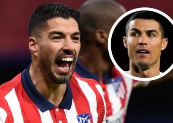 لويس سواريز يحطم الرقم القياسي لرونالدو