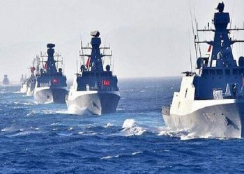 مناورات عسكرية تركية في شرق المتوسط