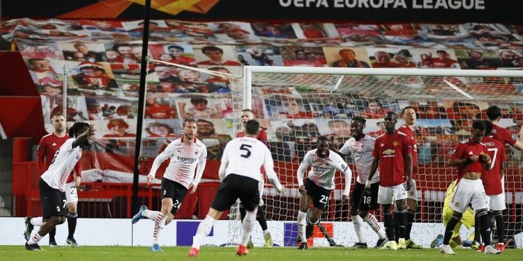 الدوري الأوروبي.. ميلان يفرض التعادل على مانشستر يونايتد في الوقت القاتل
