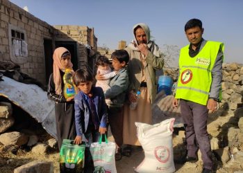 حركة الخدمة ترسل مساعدات غذائية إلى اليمن
