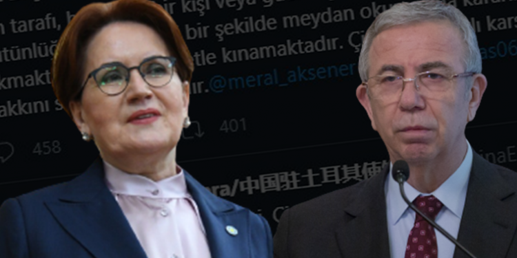 السفارة الصينية تهدد المرأة الحديدية وعمدة أنقرة!