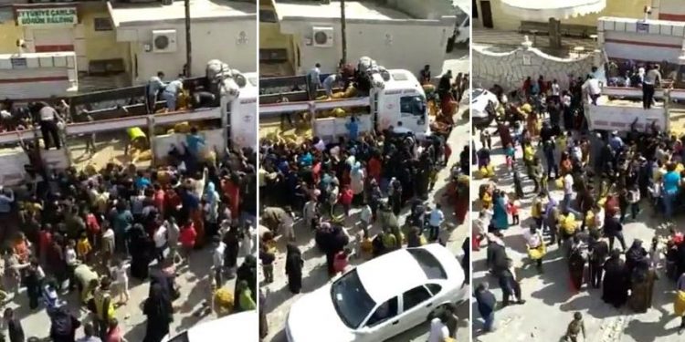 تركيا.. زحام شديد على “البطاطس المجانية” في ديار بكر