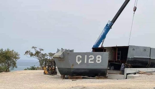 المبلغ المفقود من “المركزي التركي” يظهر على جسم سفينة حربية في قبرص!