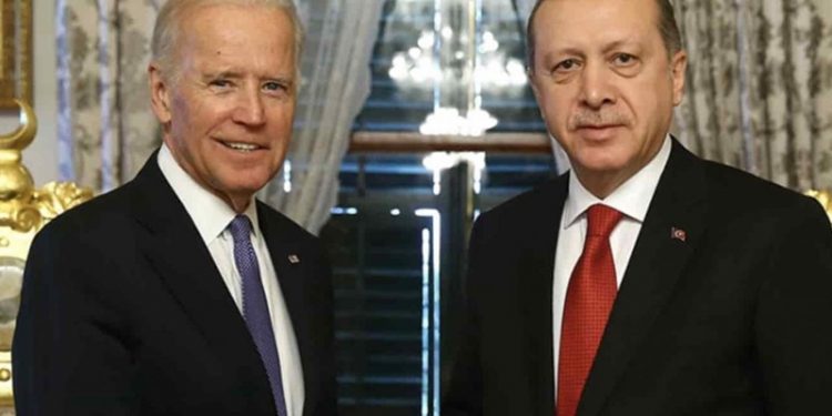 دعوة تركية أمريكية إلى أردوغان وبايدن للتعاون المشترك