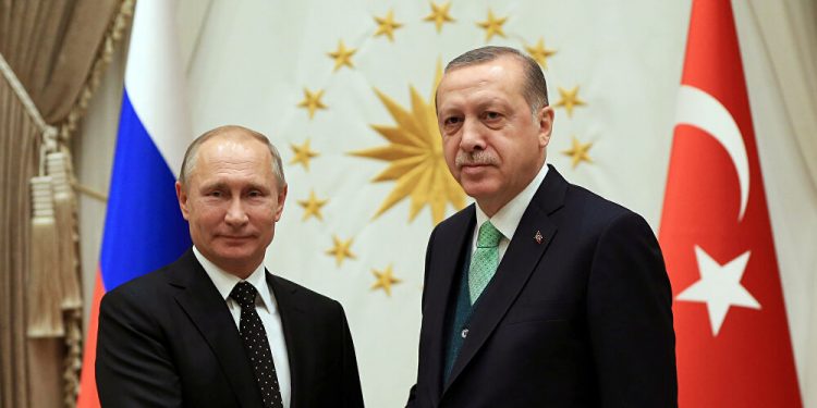 أردوغان يشكر فلاديمير بوتين