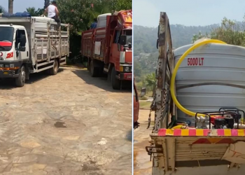 أهالي موغلا يخمدون النيران بوسائلهم الخاصة