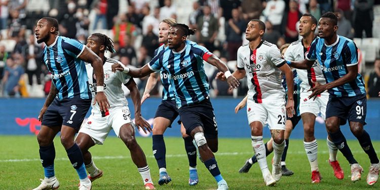 6 أهداف في مباراة بشكتاش مع أضنة دميرسبور