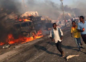 مقتل 7 في هجوم بسيارة مفخخة وسط مقديشو