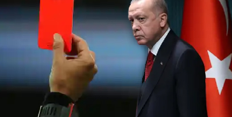 الإعلام الألماني يطالب برفع البطاقة الحمراء لأردوغان