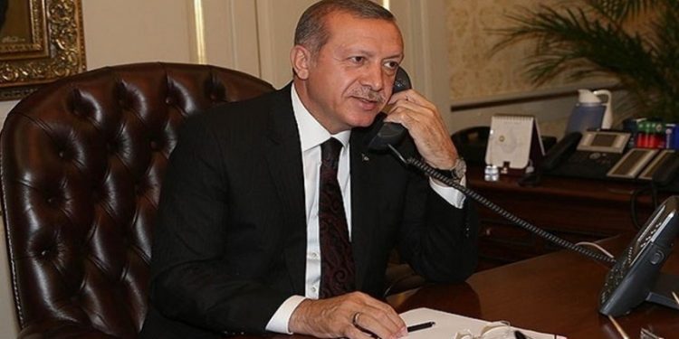 أردوغان يتصل بالرئيس الإسرائيلي