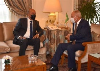 أبو الغيط يستقبل موسى الكوني نائب رئيس المجلس الرئاسي الليبي