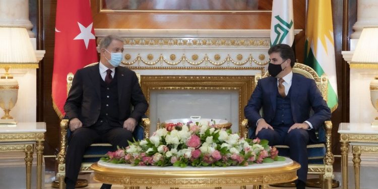 رد غاضب من وزارة البيشمركة في كردستان على وزير الدفاع التركي