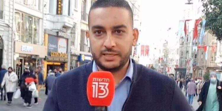 اعتقال صحفي إسرائيلي على الهواء مباشرة في تركيا