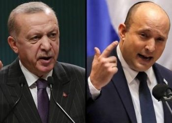 أردوغان أعرب لبينيت عن رغبته بتوثيق العلاقات مع إسرائيل