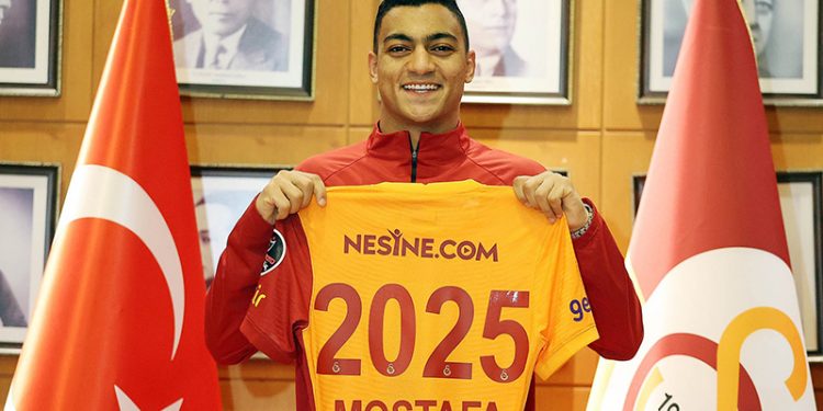 جالطة سراي التركي يمدد عقده مع مصطفى محمد حتى 2025