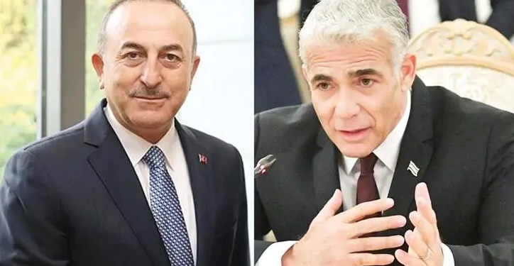 أول مهاتفة بين وزيري خارجية تركيا وإسرائيل منذ 13 عامًا