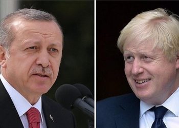 أردوغان وجونسون قلقان إزاء “الحشد العسكري” الروسي على حدود أوكرانيا