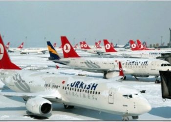 سوء الأحوال الجوية في تركيا يتسبب بإلغاء 100 رحلة طيران بإسطنبول