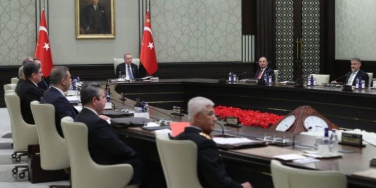 بيان من مجلس الأمن القومي التركي حول الازمة الروسية الأوكرانية