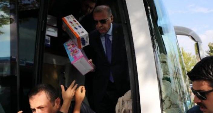 سرقة ألعاب من الرئاسة التركية!