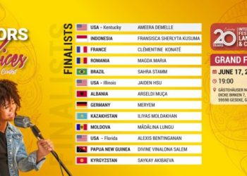 ألمانيا تستضيف نهائي النسخة العشرين من مسابقة “ألوان الأصوات”