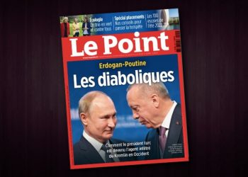 مجلة لو بوان الفرنسية تطلق على بوتين وأردوغان لقب “الشياطين”!