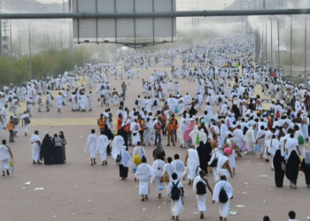 الانتهاء من عملية نفرة الحجيج إلى “مزدلفة”