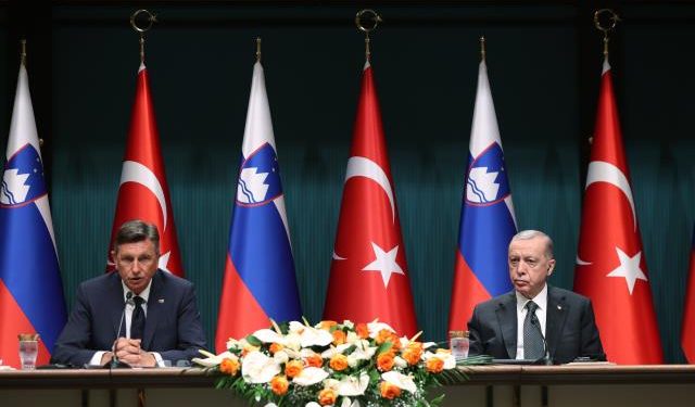 أردوغان: سنتخذ خطوات مشتركة في صناعة الدفاع مع سلوفينا