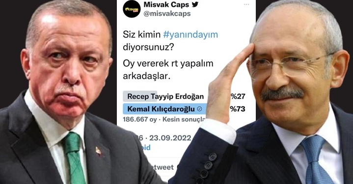 تركيا.. مجلة تحذف استطلاع رأي فاز فيه كيليجدار أوغلو على أردوغان