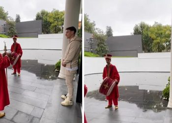 فرقة المهتر العثمانية تحيي عيد ميلاد مسعود أوزيل