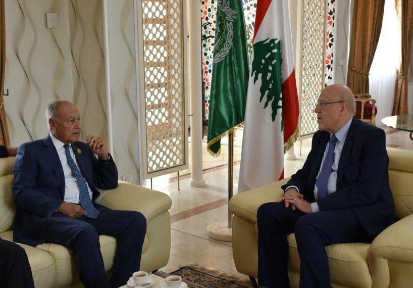 أبو الغيط يدعو لبنان للتعجيل بانتخاب رئيس الجمهورية