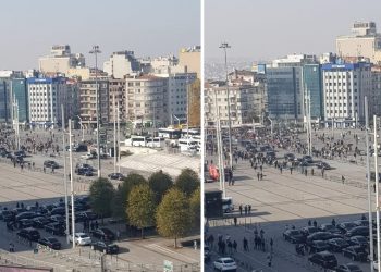 أردوغان يقطع مسافة 200 متر بموكب من 16 مركبة