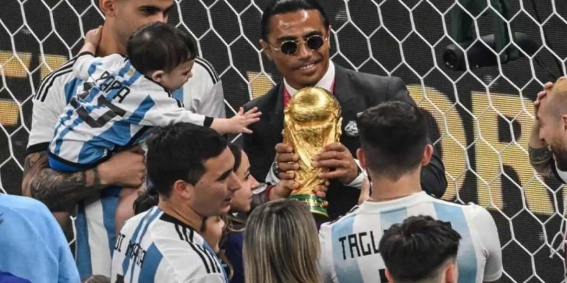 الشيف “نصرت” يشارك لاعبي الأرجنتين فرحتهم!